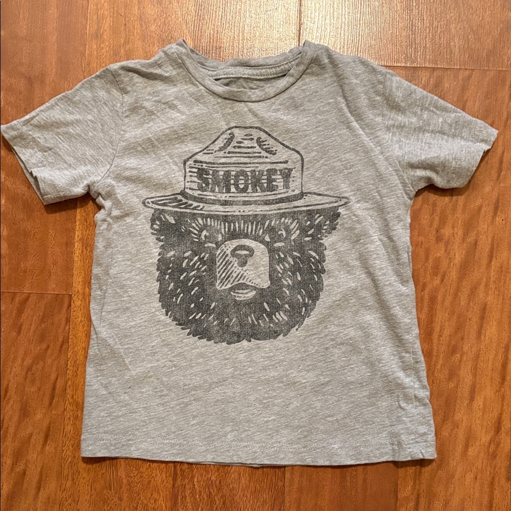 Smokey the Bear Boy’s Classic T-Shirt Size 2 / 2T